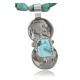 Vintage Style OLD Buffalo Coin Certified Authentic Navajo .925 Sterling Silver Turquoise Native American Necklace 370906002070 Vintage Style OLD Buffalo Coin Certified Authentic Navajo .925 Sterling Silver Turquoise Native American Necklace 370906002070