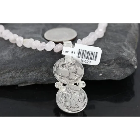 Vintage Style OLD Buffalo Coin Certified Authentic Navajo .925 Sterling Silver Turquoise Native American Necklace 370979669031 Vintage Style OLD Buffalo Coin Certified Authentic Navajo .925 Sterling Silver Turquoise Native American Necklace 370979669031