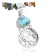 Vintage Style OLD Buffalo Coin Certified Authentic Navajo .925 Sterling Silver Turquoise Native American Necklace 390664059919 Vintage Style OLD Buffalo Coin Certified Authentic Navajo .925 Sterling Silver Turquoise Native American Necklace 390664059919