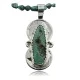 Vintage Style OLD Buffalo Coin Certified Authentic Navajo .925 Sterling Silver Turquoise Native American Necklace 390731829523