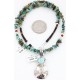 Vintage Style OLD Buffalo Coin Certified Authentic Navajo .925 Sterling Silver Turquoise Native American Necklace 390809941949