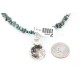 Vintage Style OLD Buffalo Coin Certified Authentic Navajo .925 Sterling Silver Turquoise Native American Necklace 390810015555