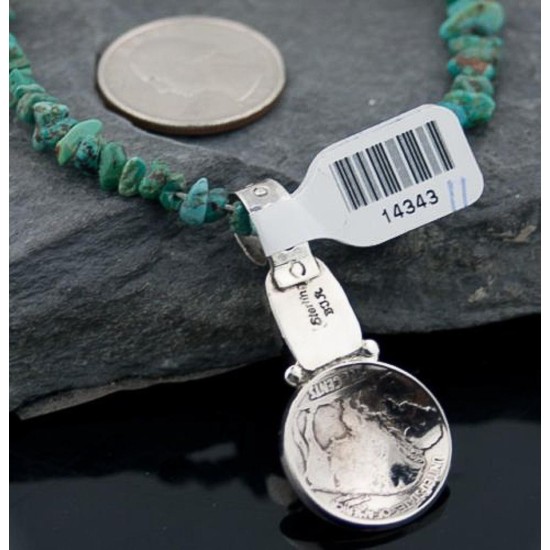 Vintage Style OLD Indian Head Certified Authentic Navajo .925 Sterling Silver Natural Turquoise and Spiny Oyster Native American Necklace 370815971774 Vintage Style OLD Indian Head Certified Authentic Navajo .925 Sterling Silver Natural Turquoise and Spiny Oyster Native American Necklace 370815971774