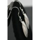 Vintage Style OLD Indian HeadCertified Authentic Navajo .925 Sterling Silver Hooks Native American Earrings 370968832440
