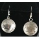 Vintage Style OLD Indian HeadCertified Authentic Navajo .925 Sterling Silver Hooks Native American Earrings 390688974751